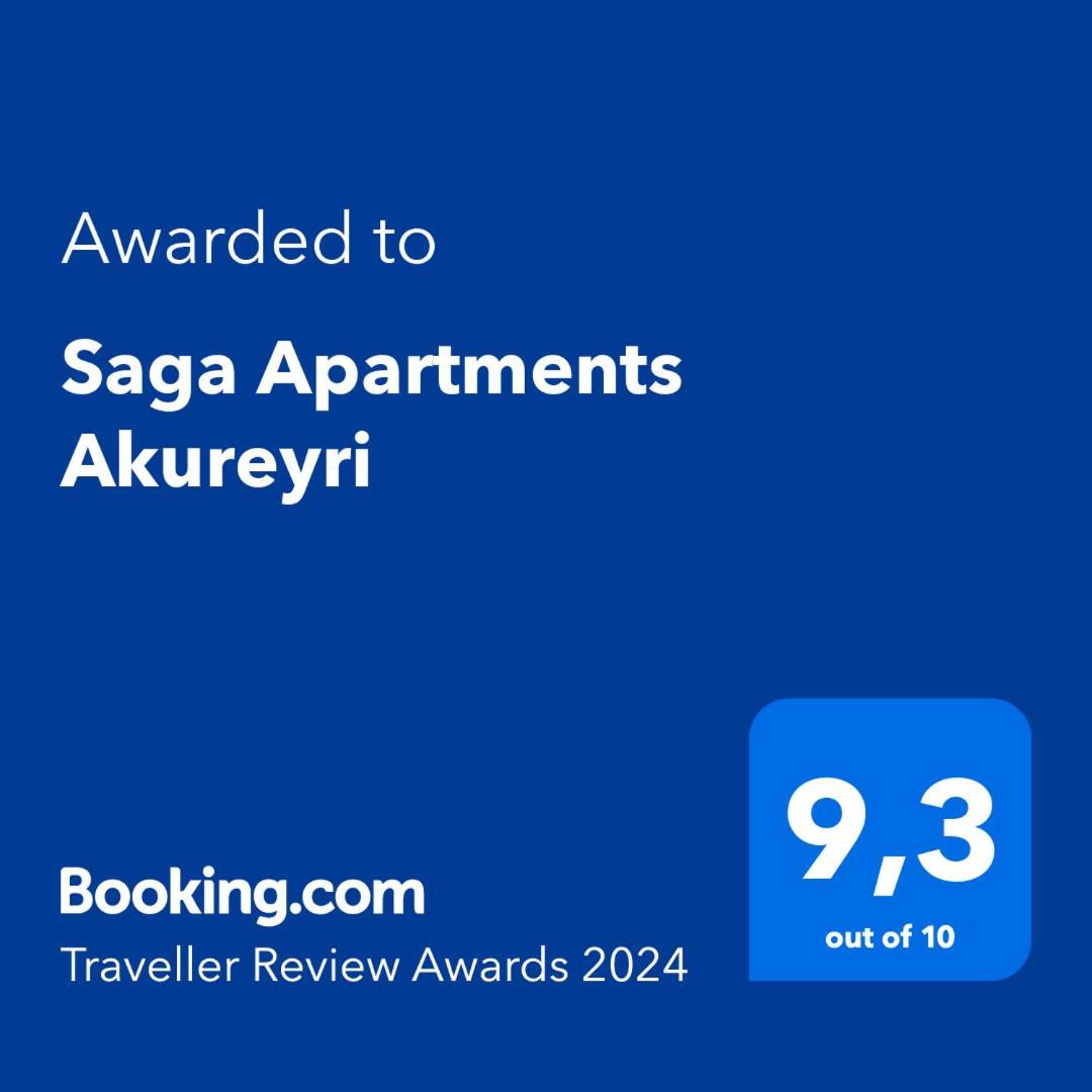 Saga Apartments Akureyri Buitenkant foto